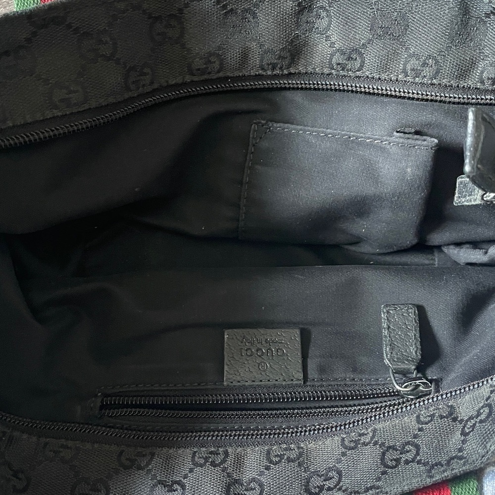 Vintage Gucci GG Canvas Web Handbag - Picture 16 of 16